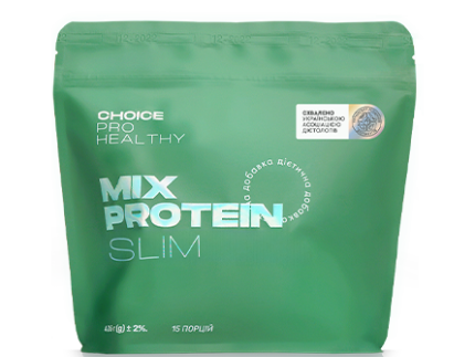 Mix Protein SLIM Низькокалорійний поживний коктейль